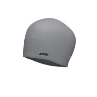 Шапочка для плавания Atemi long hair cap Asphalt grey TLH1GY серый