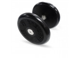 Гантель классик с вращающейся ручкой хром 9 кг MB Barbell MB-FdbEM-B9