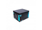 Плиометрический бокс Live Pro Soft Plyometric Box LP8151-XL 91,4x76,2x61 см, черный\синий