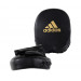 Лапы Adidas Short Focus Mitts черно-золотые adiMP02 75_75