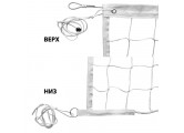 Сетка волейбольная Glav Ø 3,5 мм, мет. трос в оплетке Ø 4 мм, карманы под антену 03.217