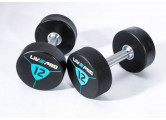 Гантели в уретане 12 кг Live Pro Premium Urethane Dumbbells LP8000-12