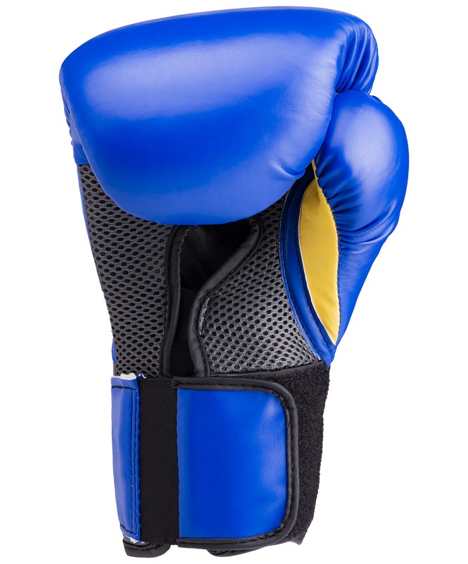 Перчатки боксерские Everlast Elite ProStyle P00001241, 8oz, к/з, синий 665_800