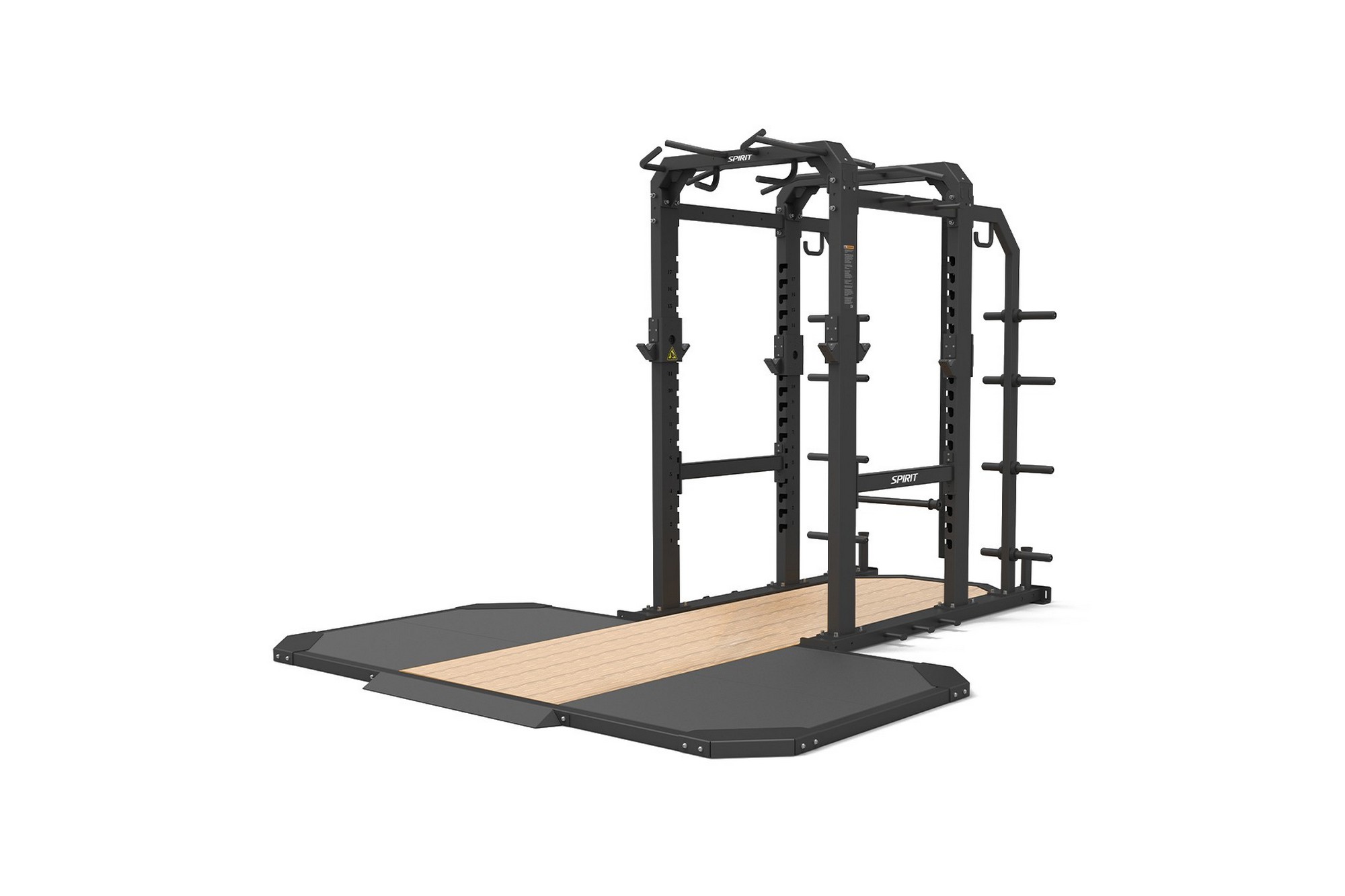 Силовая полурама с помостом Spirit Fitness SP-4203-P 2000_1333