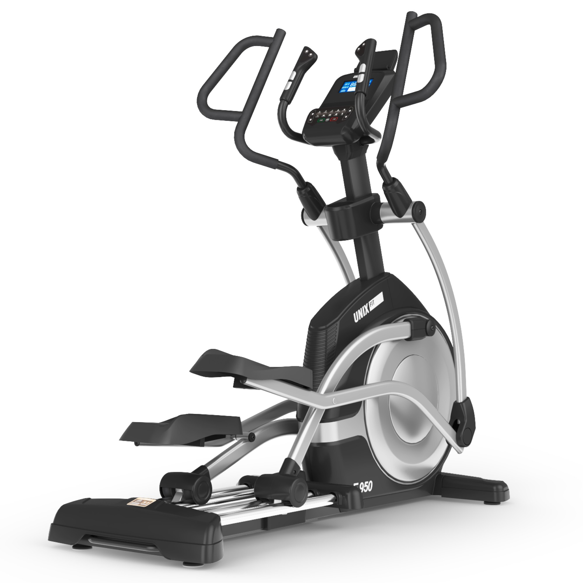 Эллиптический тренажер UnixFit E-950 PRO Manual Incline (LED) ELE950MILED 2000_2000