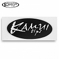 Стикер самоклеющийся Kamui 7×3,5см черный 05240 120_120